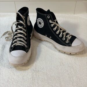 Converse Chuck Taylor All Star Lugged Platform Black Women 10